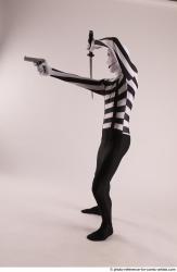 JIRKA STANDING POSE WITH KATANA AND GUN